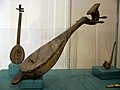 A qanbūs lute in the Kunsthistorisches Museum in Vienna, with 6 strings organized into 3 pairs.