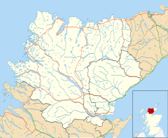 Strathy is located in Sutherland