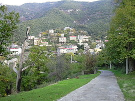A general view of the village of Zoza
