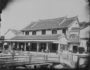 Kebon Dalem, residence of Be Biauw Tjoan, Majoor der Chinezen of Semarang.