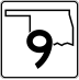 State Highway 9 marker