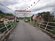 The only bridge in Pak Ka Choon Village leading out of the village to Jalan Rompin till 1990s