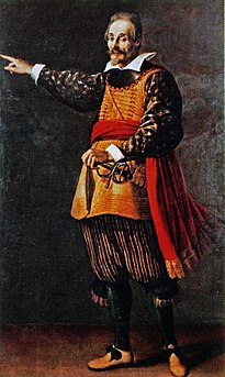 Portrait of Francesco Andreini as Capitano Spavento