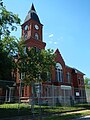 Built in 1886 in the Romanesque Revival style, the Randolph County Courthouse has been placed on the Georgia Trust for Historic Preservation's list of "Places in Peril" for 2012 due to extensive termite damage and general disrepair.