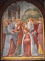 Fermo Stella, Jesus bidding his Mother farewell, fresco