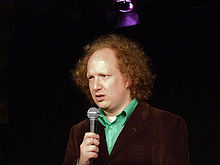 Andy Zaltzman at the Edinburgh Fringe Festival, 2007.