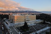 The Old Royal Palace in Athens, built for King Otto I by Friedrich von Gärtner, 1841