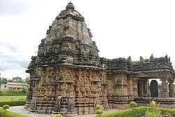 Kalleshwara temple (1057 A.D.) at Hire Hadagali in Bellary district