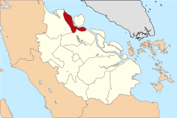Location within Riau