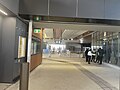 New concourse and entrance at Narre Warren, March 2024