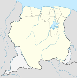 Djumu is located in Suriname