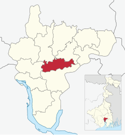 Location in West Bengal