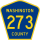 County Road 273 marker
