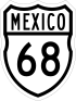 Federal Highway 68 shield