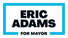 Logo for Adams's 2021 mayoral campaign.