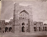 The historical Atala Masjid built by 'Sultan Ibrahim', Sultan of Jaunpur.