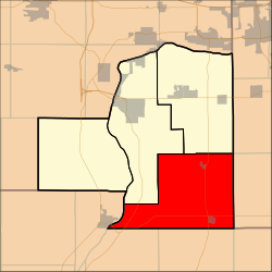 Location in Putnam County