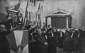 Image 5Members of the National Organisation of Youth (EON) salute in presence of dictator Metaxas (1938) (from History of Greece)