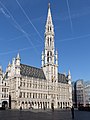 Brussels' Town Hall was used as an architectural example for Munich's New Town Hall.[1]