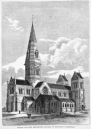 William Butterfield's original design for St Paul's Cathedral
