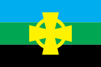 Flag of Drohobych raion