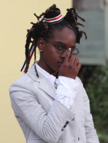 Koffee during a video shoot in 2020