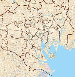 Roppongi is located in Special wards of Tokyo