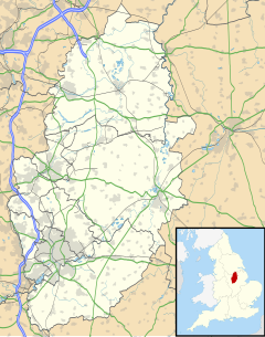 Beeston is located in Nottinghamshire