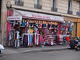 A souvenir shop (Paris, France)