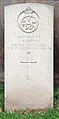 J Whiston, 5th Dragoon Guards; gravestone, St Mary's Church, Eccleston