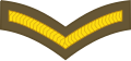 Lance corporal (Tongan Land Component)[42]