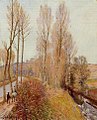 Path beside the canal du Loing 1891 by Alfred Sisley, location unknown