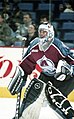 Patrick Roy, the only three-time winner and, as of 2024, the only player in NHL history to win the award with more than one team