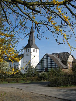 Protestant church in Honrath