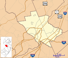 Hamilton Township is located in Mercer County, New Jersey