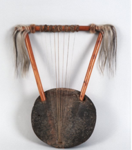 Picture of a 1960s Ntongoli (Bowl Lyre) from St. Cecilia's Hall, Edinburgh