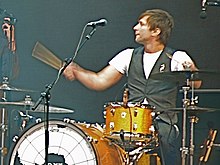 Keeler performing in 2008