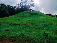 view of Ramagrama stupa