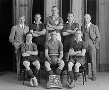 Moturoa Football Club. 1931 Priest Shield 6-a-side winners