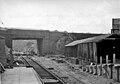 road bridge from new station in 1953