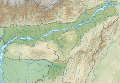 Dihing River is located in Assam