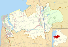Burn Naze is located in the Borough of Wyre
