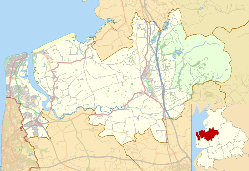 Borough of Wyre is located in the Borough of Wyre