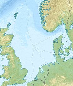 Troll gas field is located in North Sea