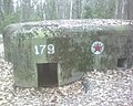 Pillbox 178. The number «179» was mistakenly added in the postwar period.