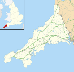 Holywell is located in Cornwall