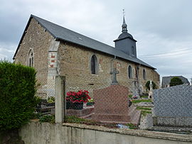 The church in La Romagne