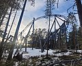A Gerstlauer infinity inverted coaster, Storm - The Dragon Legend at Tusenfryd