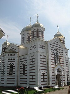 Church of the Archangels in Cajvana