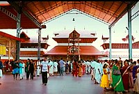 Famous Guruvayur Temple, a Traditional Hindu Temple in Kerala, India.